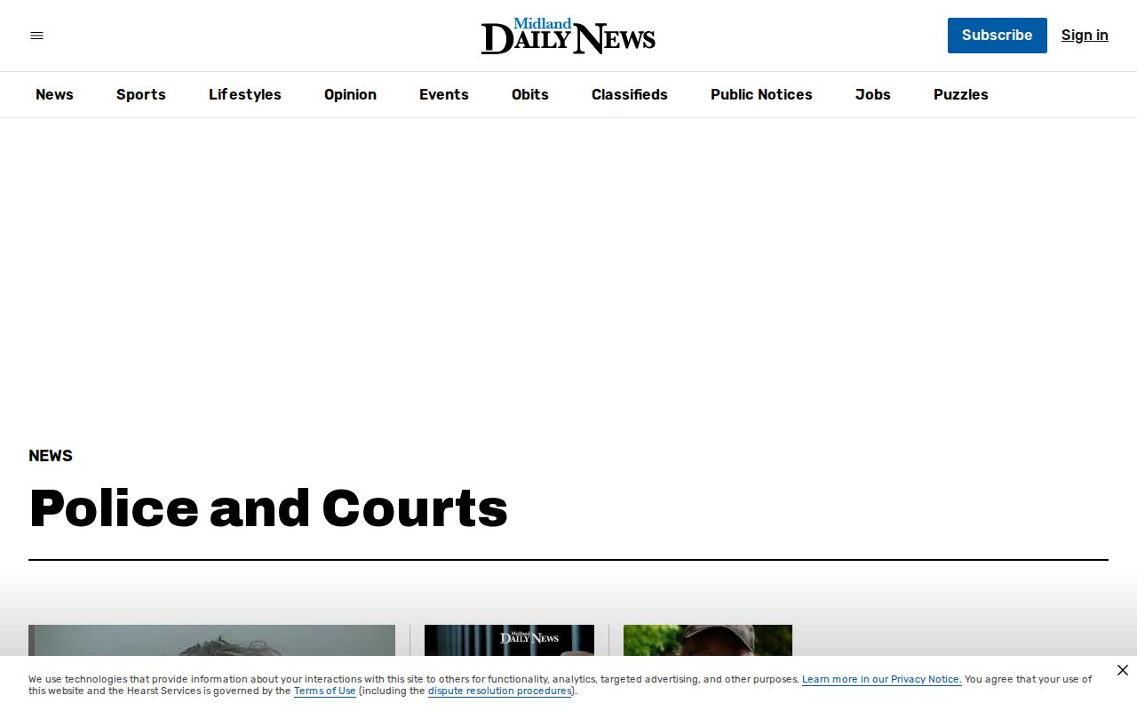 Midland County crime news record source at OurMidland Police and Courts